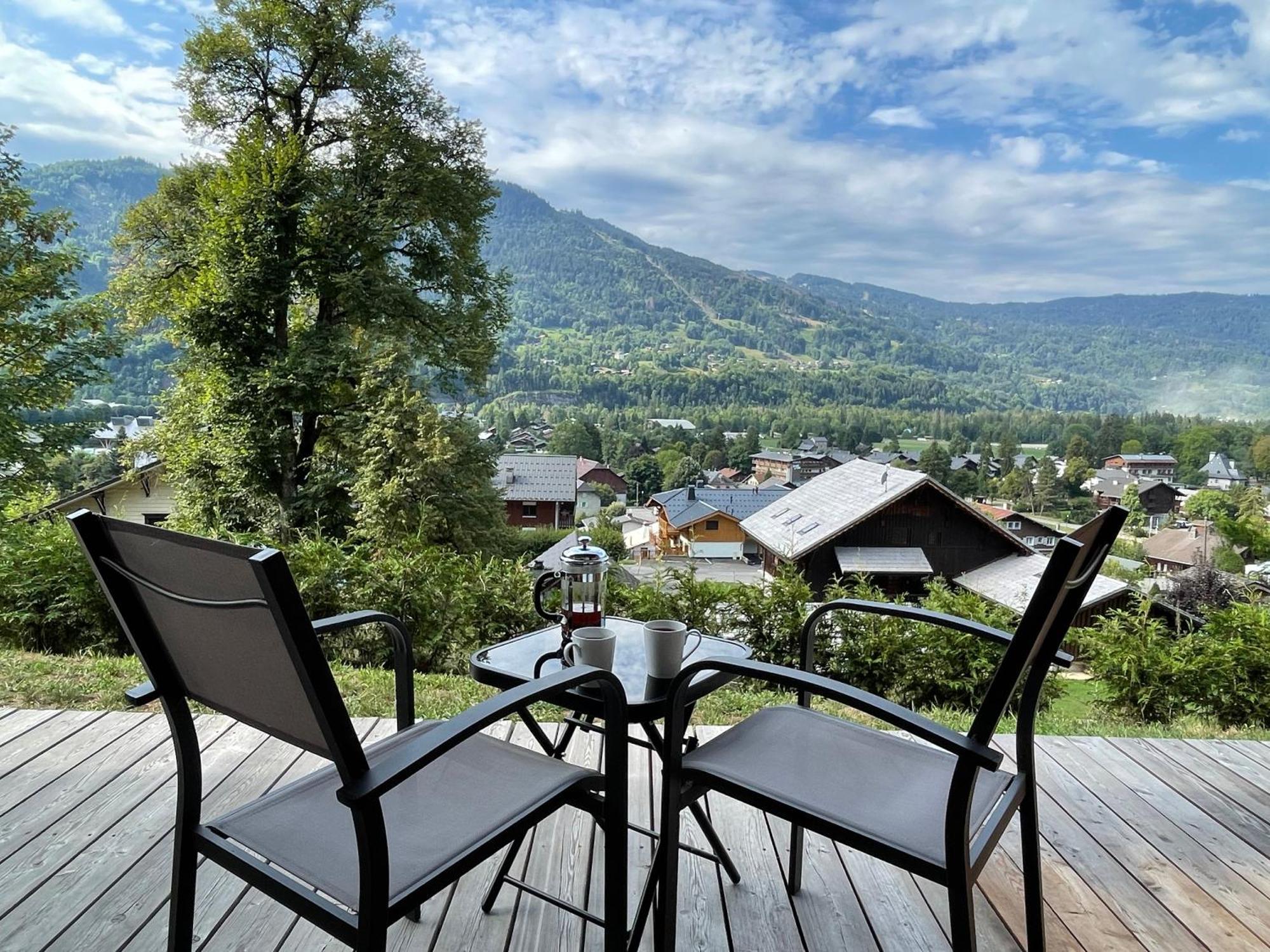 Plein Soleil Modern 3 Bedroom Apartment With Stunning Mountain Views Самоенс Екстер'єр фото