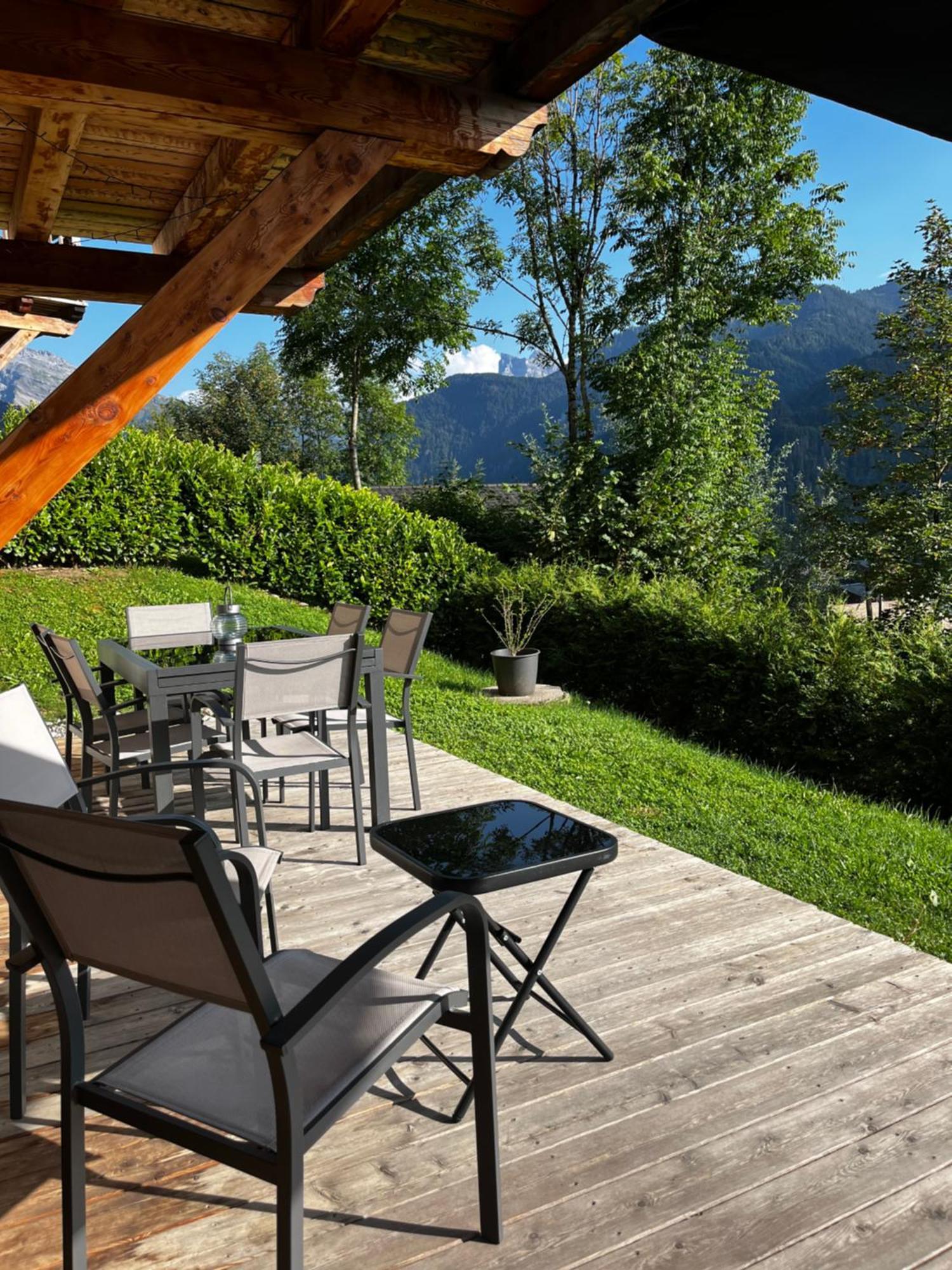 Plein Soleil Modern 3 Bedroom Apartment With Stunning Mountain Views Самоенс Екстер'єр фото